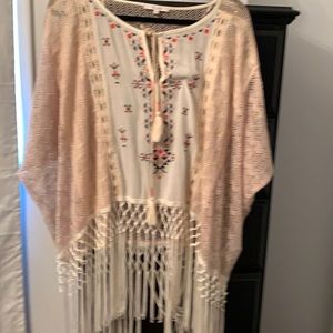 Fringe top size L